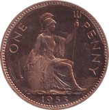 1953 PENNY 2 ( PROOF ) - Penny - Cambridgeshire Coins