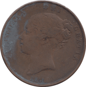 1953 PENNY BRITANNIA ( FINE ) - PENNY - Cambridgeshire Coins