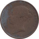 1953 PENNY BRITANNIA ( FINE ) - PENNY - Cambridgeshire Coins