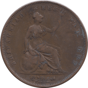 1953 PENNY BRITANNIA ( FINE ) - PENNY - Cambridgeshire Coins