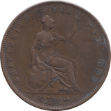1953 PENNY BRITANNIA ( FINE ) - PENNY - Cambridgeshire Coins