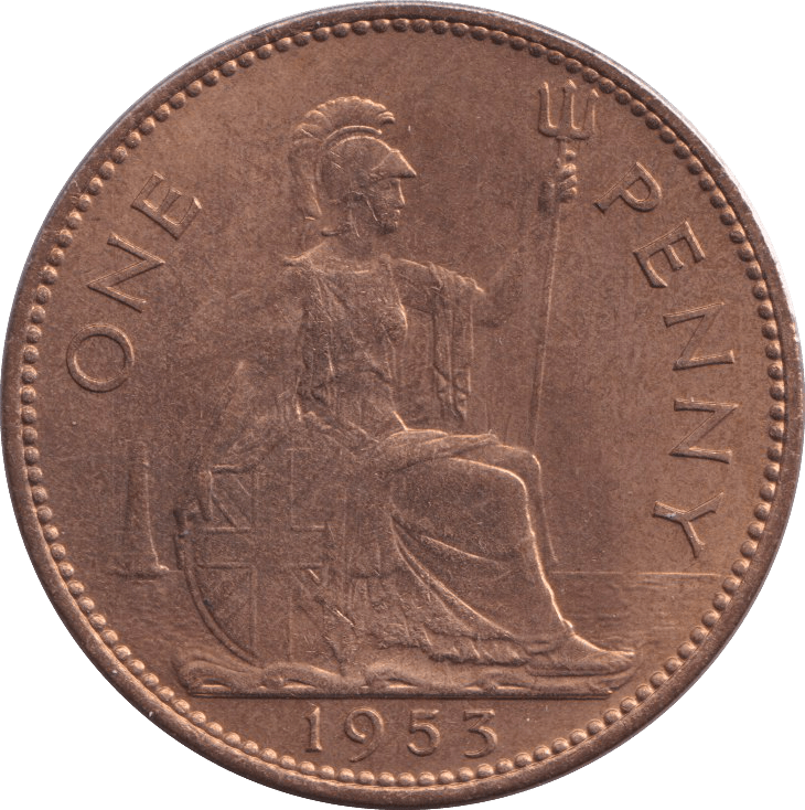 1953 PENNY ( BU ) - PENNY - Cambridgeshire Coins