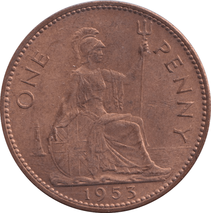 1953 PENNY ( EF ) - PENNY - Cambridgeshire Coins