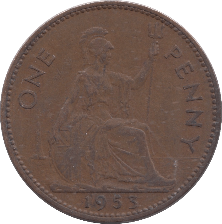 1953 PENNY ( EF ) - PENNY - Cambridgeshire Coins