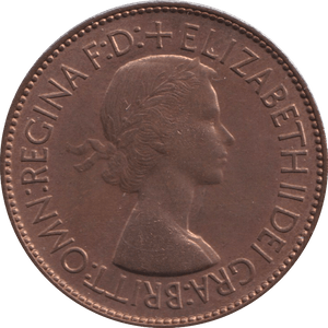 1953 PENNY ELIZABETH II ( AUNC) - PENNY - Cambridgeshire Coins