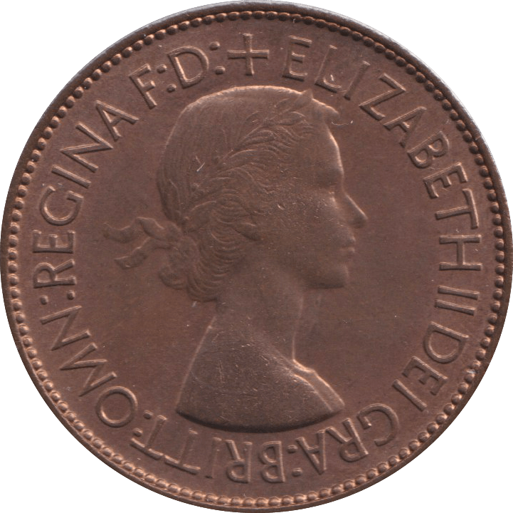 1953 PENNY ELIZABETH II ( AUNC) - PENNY - Cambridgeshire Coins