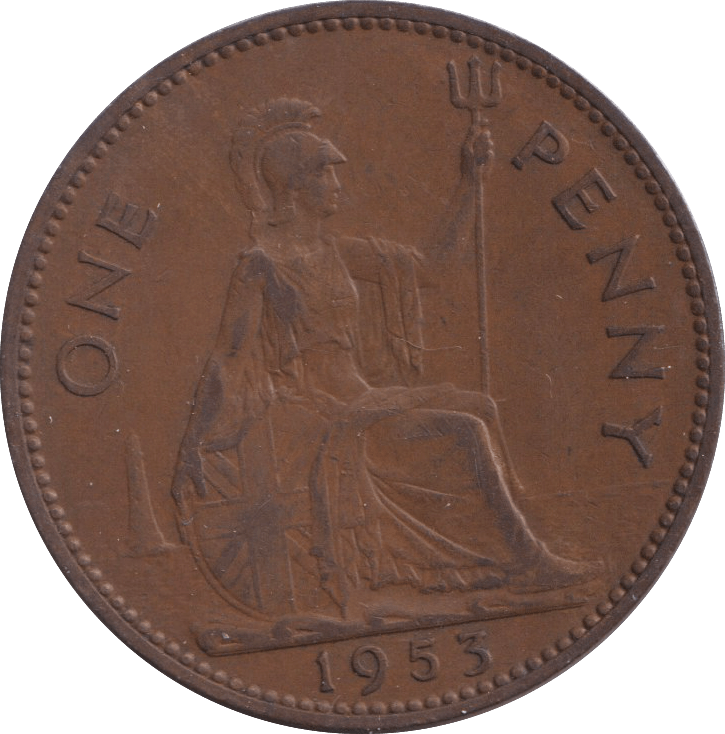 1953 PENNY ( FINE ) 1 - PENNY - Cambridgeshire Coins