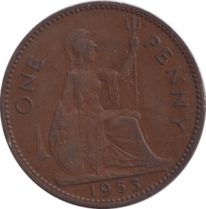 1953 PENNY ( GF ) 2 - PENNY - Cambridgeshire Coins