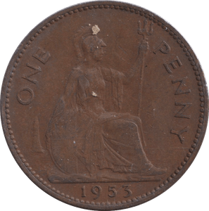 1953 PENNY ( GF ) 3 - PENNY - Cambridgeshire Coins