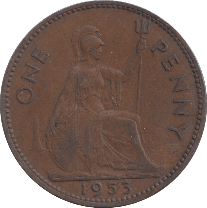 1953 PENNY ( GF ) 4 - PENNY - Cambridgeshire Coins