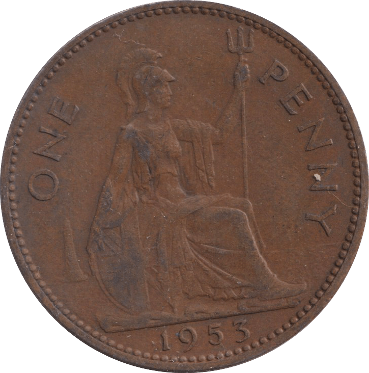 1953 PENNY ( GF ) 5 - PENNY - Cambridgeshire Coins