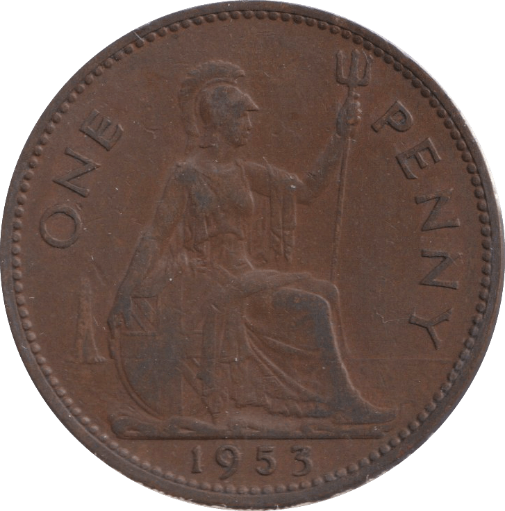 1953 PENNY ( NF ) 2 - PENNY - Cambridgeshire Coins