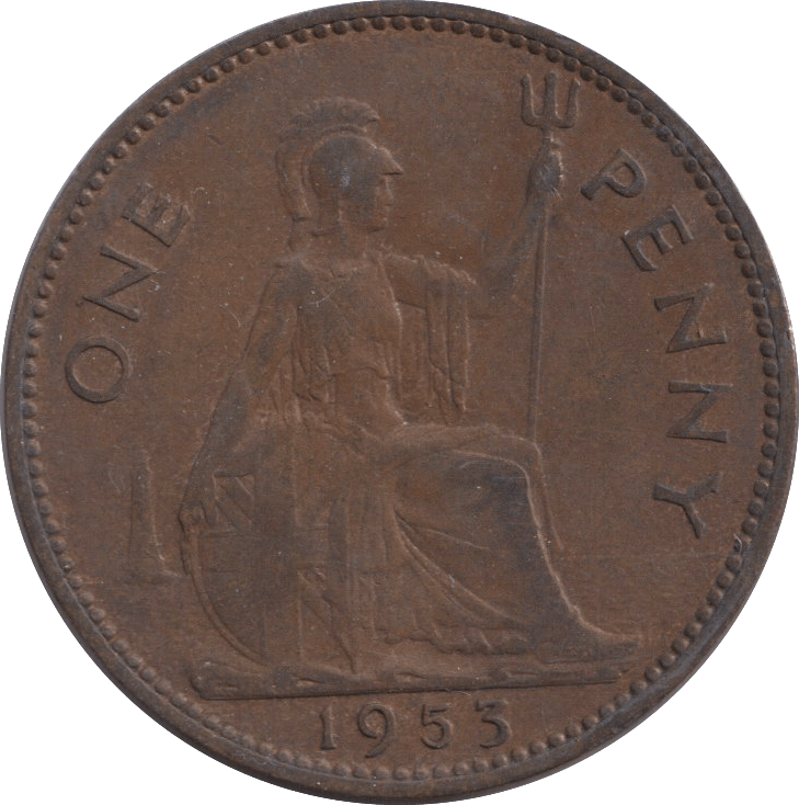 1953 PENNY ( NF ) 4 - PENNY - Cambridgeshire Coins