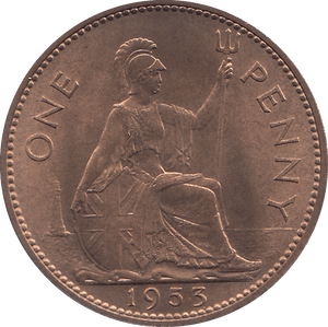 1953 PENNY ( PROOF ) - PENNY - Cambridgeshire Coins