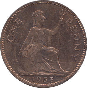 1953 PENNY ( PROOF ) - PENNY - Cambridgeshire Coins