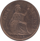 1953 PENNY ( PROOF ) - PENNY - Cambridgeshire Coins