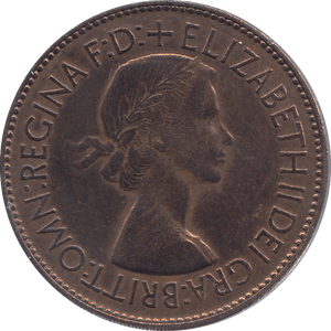 1953 PENNY ( UNC ) - PENNY - Cambridgeshire Coins