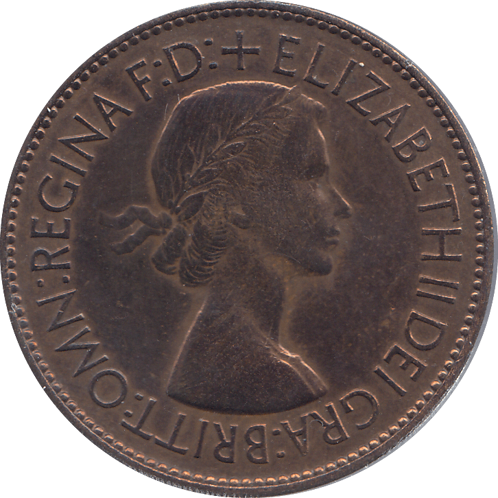 1953 PENNY ( UNC ) - PENNY - Cambridgeshire Coins