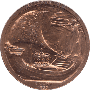 1953 QUEENS CORONATION MEDAL - WORLD COINS - Cambridgeshire Coins