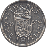 1953 SCOTTISH SHILLING ( PROOF ) - SHILLING - Cambridgeshire Coins