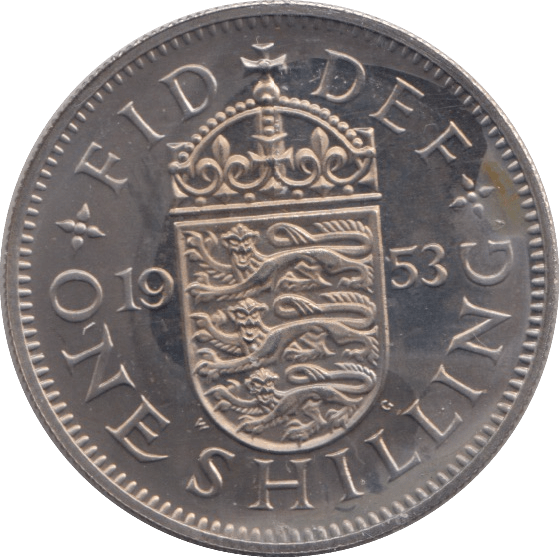 1953 SHILLING ( PROOF ) ENGLAND - Shilling - Cambridgeshire Coins