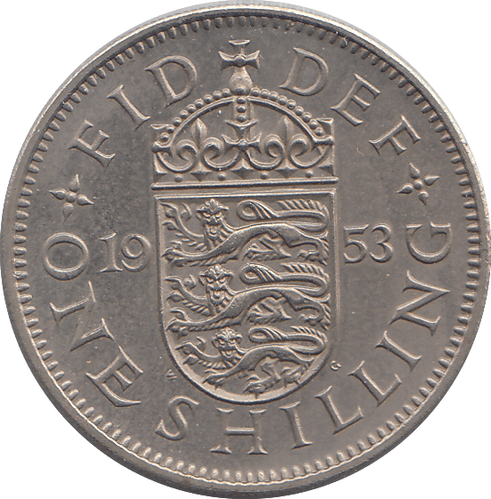 1953 SHILLING ( PROOF ) E - SHILLING - Cambridgeshire Coins