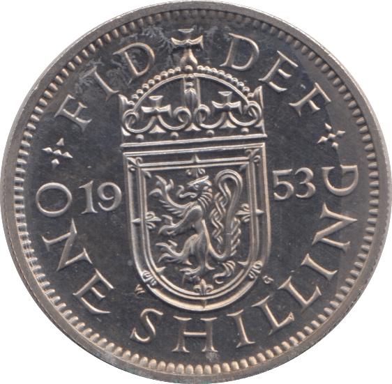 1953 SHILLING ( PROOF ) SCOTLAND - Shilling - Cambridgeshire Coins