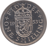 1953 SHILLING ( PROOF ) SCOTLAND - Shilling - Cambridgeshire Coins