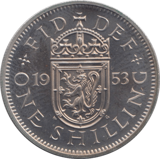 1953 SHILLING ( PROOF ) SCOTLAND - Shilling - Cambridgeshire Coins