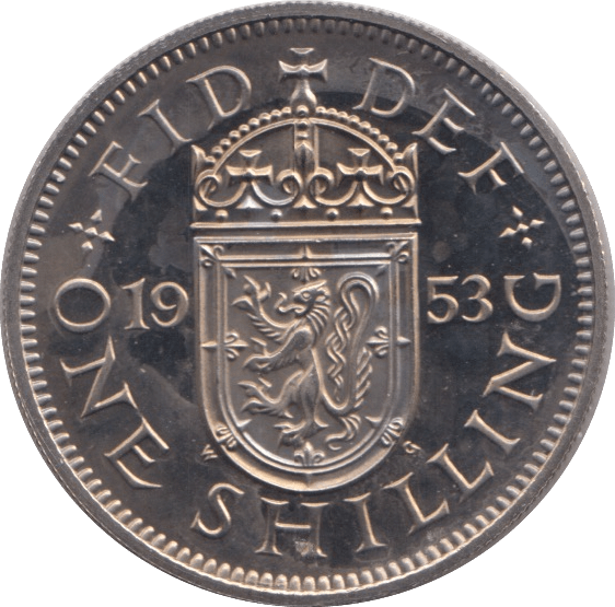 1953 SHILLING ( PROOF ) SCOTLAND - Shilling - Cambridgeshire Coins