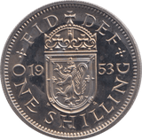 1953 SHILLING ( PROOF ) SCOTLAND - Shilling - Cambridgeshire Coins