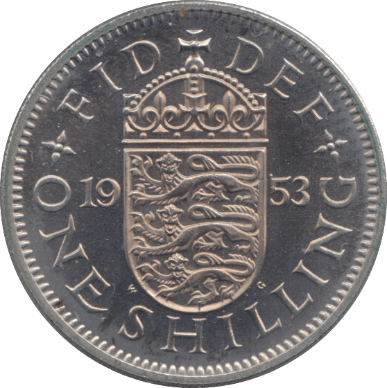 1953 SHILLING ( PROOF ) - Shilling - Cambridgeshire Coins