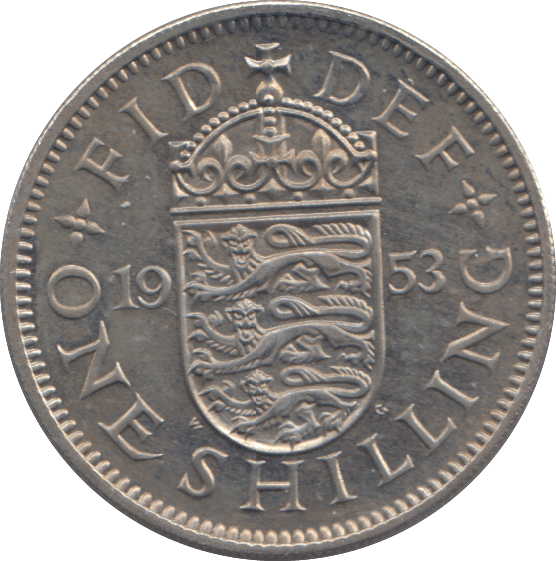 1953 SHILLING ( PROOF ) - SHILLING - Cambridgeshire Coins