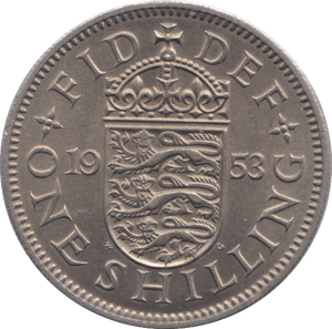 1953 SHILLING ( UNC ) ENGLAND - SHILLING - Cambridgeshire Coins
