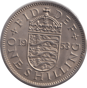 1953 SHILLING ( UNC ) - SHILLING - Cambridgeshire Coins