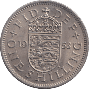 1953 SHILLING ( VF ) - SHILLING - Cambridgeshire Coins