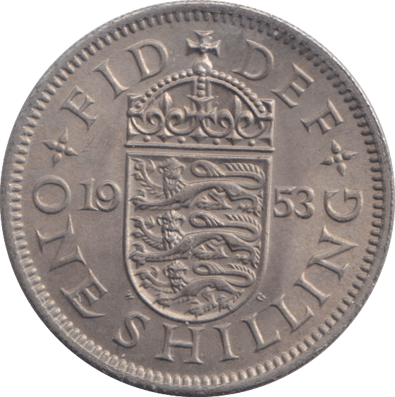 1953 SHILLING ( VF ) - SHILLING - Cambridgeshire Coins