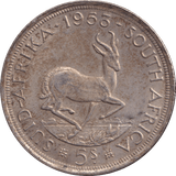 1953 SILVER 5 SHILLING SOUTH AFRICA - SILVER WORLD COINS - Cambridgeshire Coins
