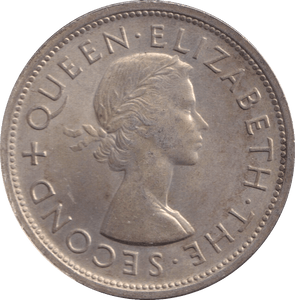 1953 SILVER CROWN RHODESIA - SILVER WORLD COINS - Cambridgeshire Coins