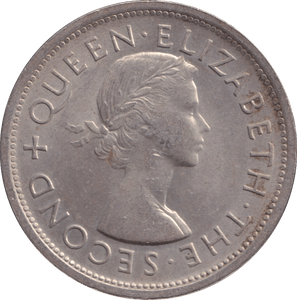 1953 SILVER CROWN RHODESIA - SILVER WORLD COINS - Cambridgeshire Coins