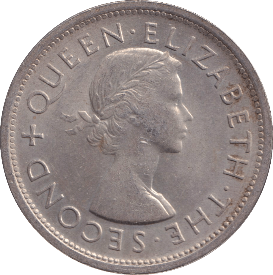 1953 SILVER CROWN RHODESIA - SILVER WORLD COINS - Cambridgeshire Coins