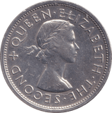 1953 SILVER CROWN SOUTHERN RHODESIA - SILVER WORLD COINS - Cambridgeshire Coins