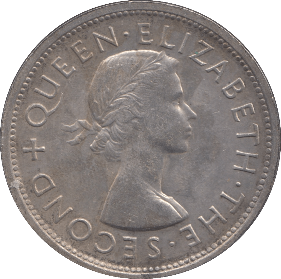 1953 SILVER CROWN SOUTHERN RHODESIA - SILVER WORLD COINS - Cambridgeshire Coins