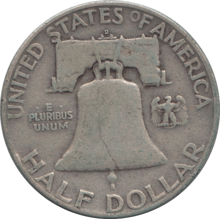 1953 SILVER HALF DOLLAR USA - SILVER WORLD COINS - Cambridgeshire Coins