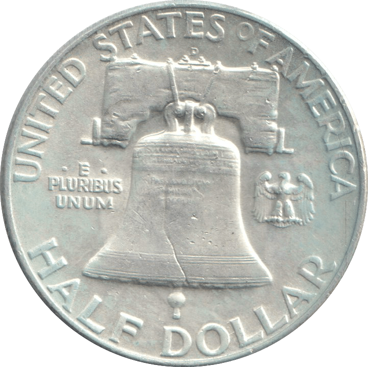 1953 SILVER HALF DOLLAR - WORLD COINS - Cambridgeshire Coins