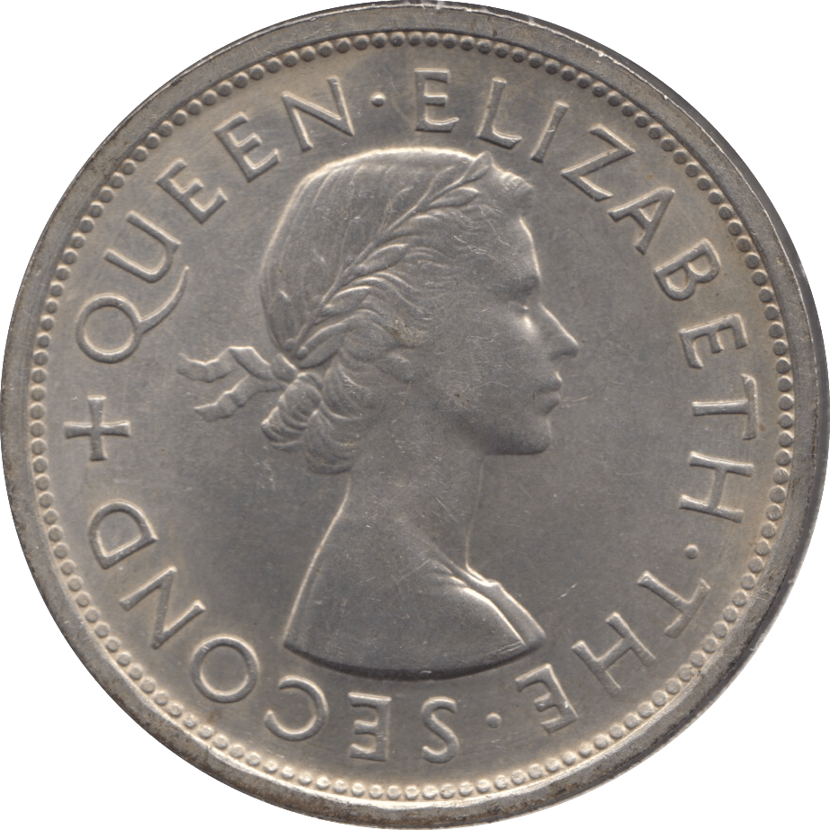 1953 SILVER ONE CROWN SOUTHERN RHODESIA - SILVER WORLD COINS - Cambridgeshire Coins