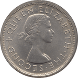 1953 SILVER ONE CROWN SOUTHERN RHODESIA - SILVER WORLD COINS - Cambridgeshire Coins