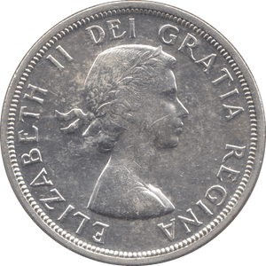 1953 SILVER ONE DOLLAR CANADA - SILVER WORLD COINS - Cambridgeshire Coins