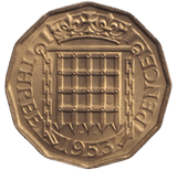 1953 THREEPENCE ( BU ) - THREEPENCE - Cambridgeshire Coins