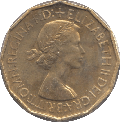1953 THREEPENCE ( PROOF ) - Threepence - Cambridgeshire Coins
